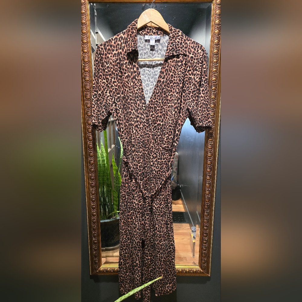 Exotic Brown and Black Animal Print Picture Frame
